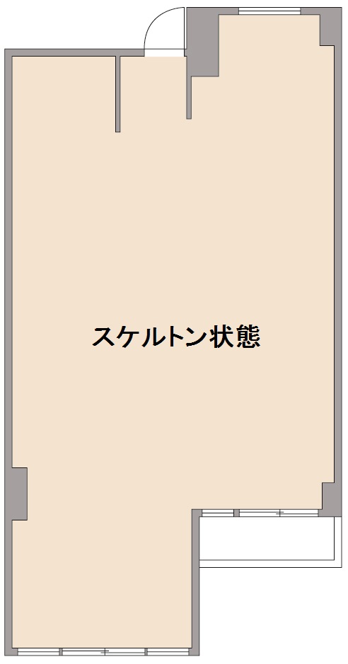 間取り図：リノベーション前